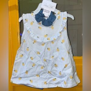 New Toddler Girls Size 3t Renee Rofe Lemon Outfit